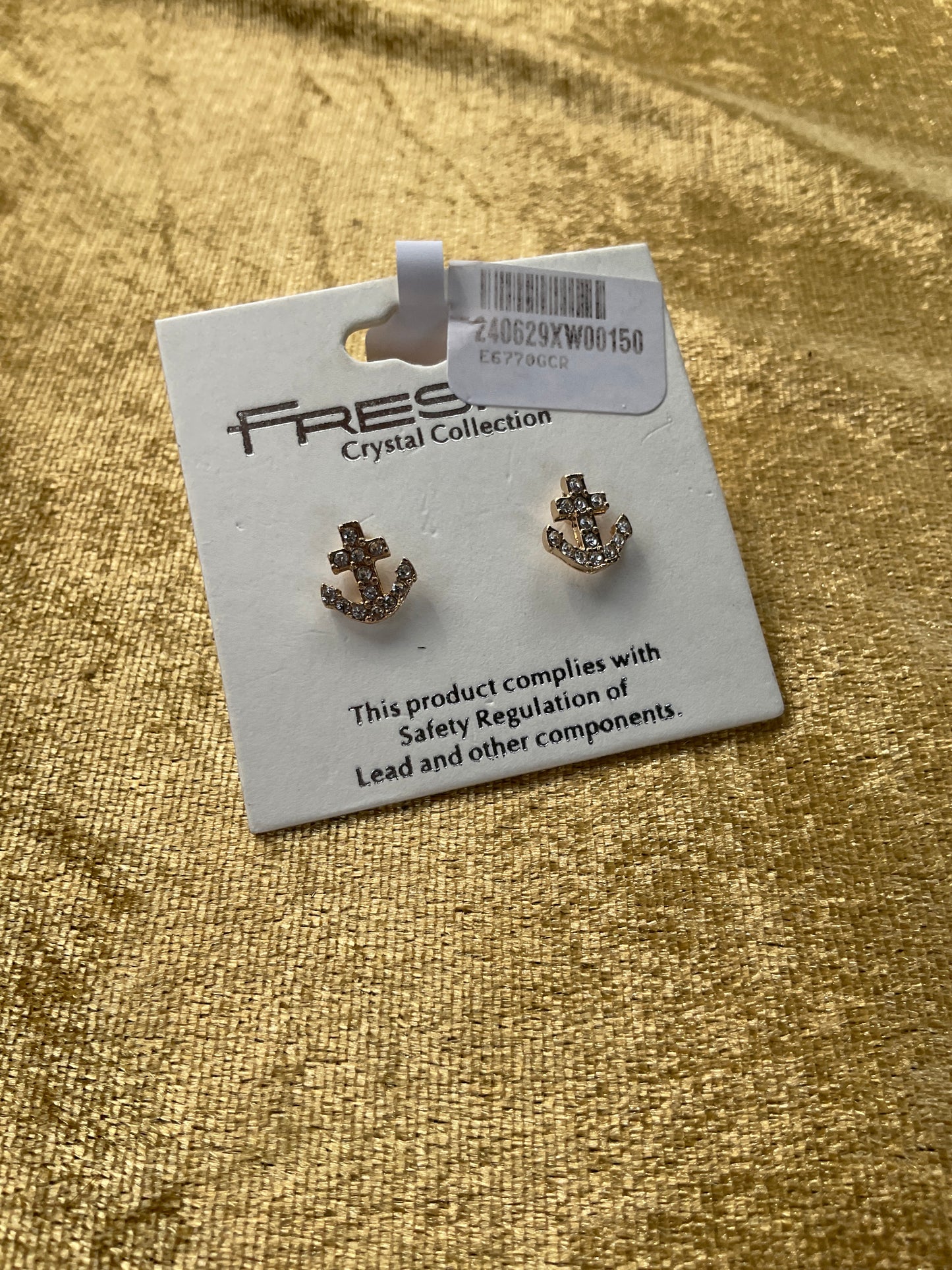 Anchor mini earrings