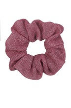 Glitter Solid Mix Pattern Scrunchies