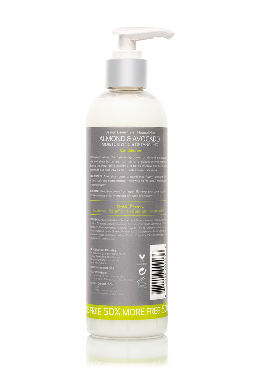 Almond & Avocado Moisturizing & Detangling Conditioner