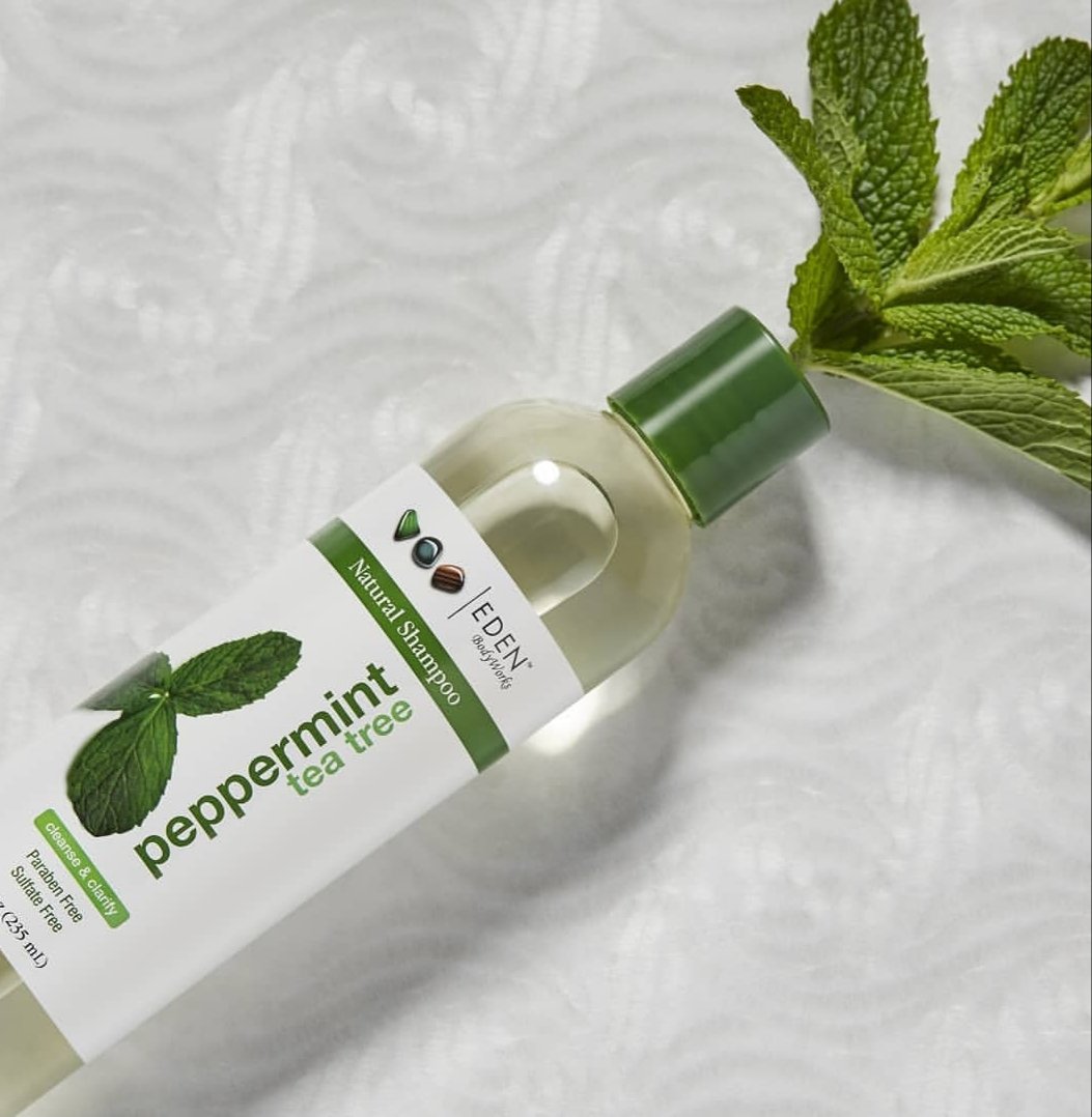 Eden Peppermint Tea Tree Clarifying Shampoo