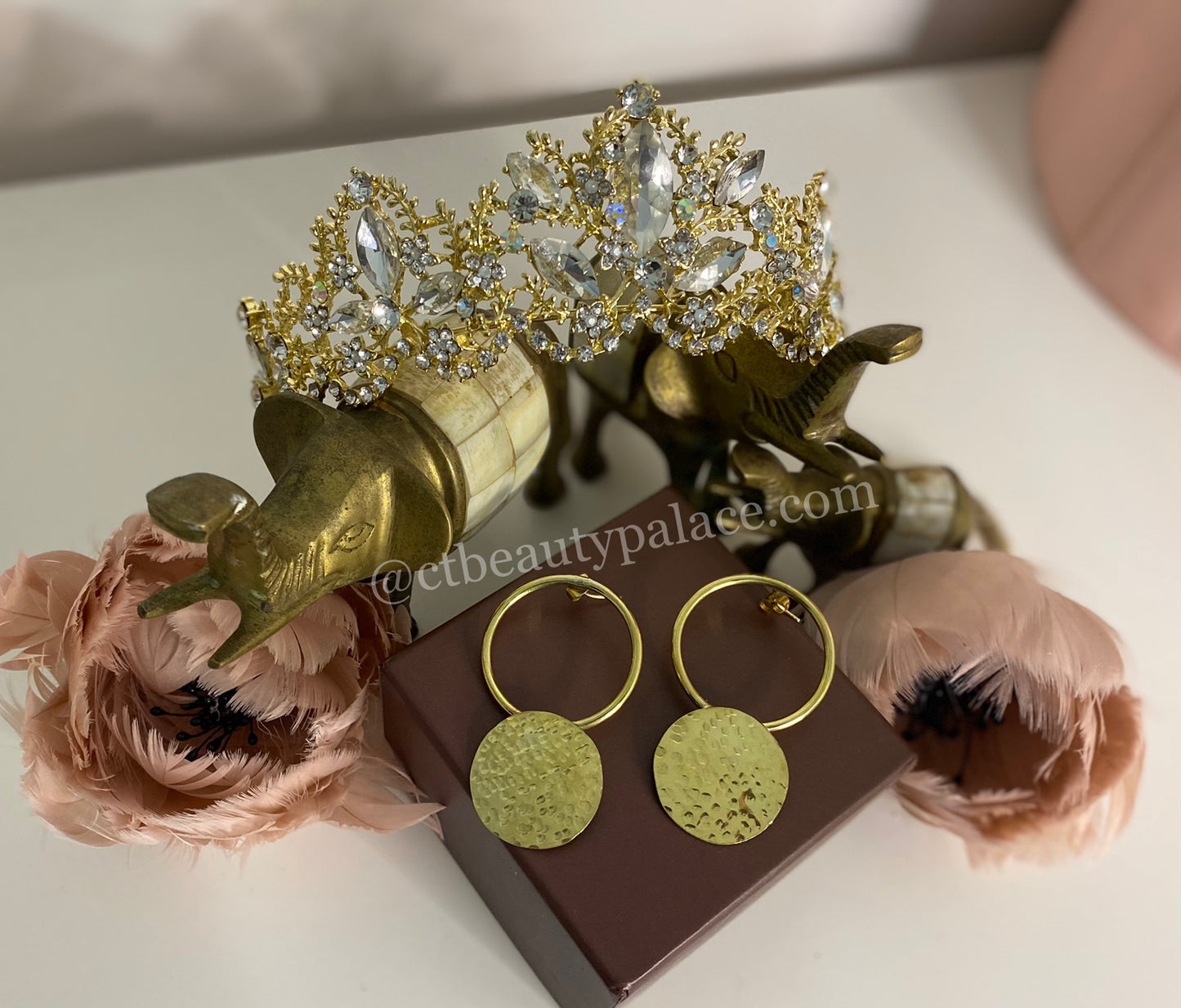 Handcrafted Brass Earrings