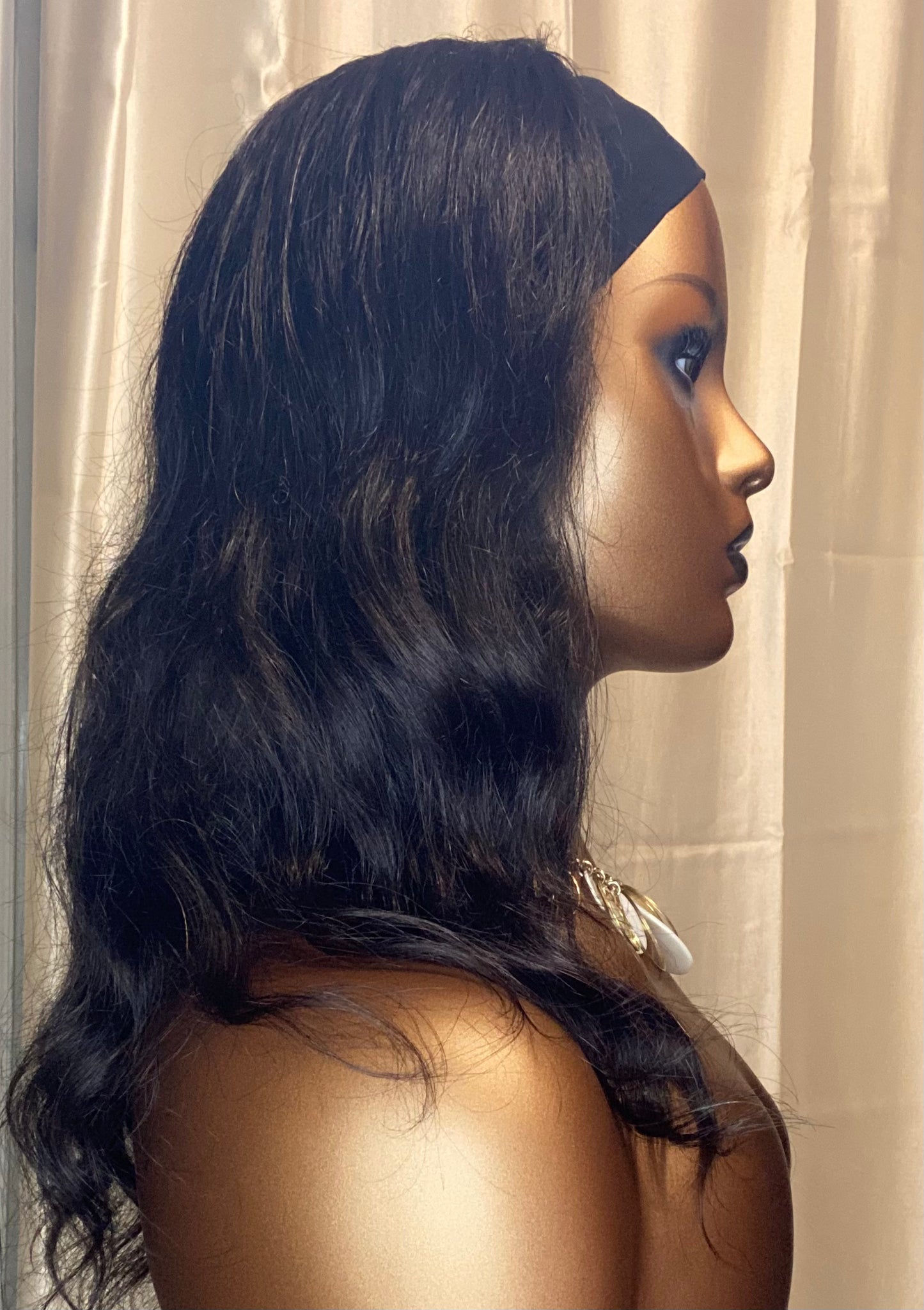 BRAZILIAN Straight Headband Wig