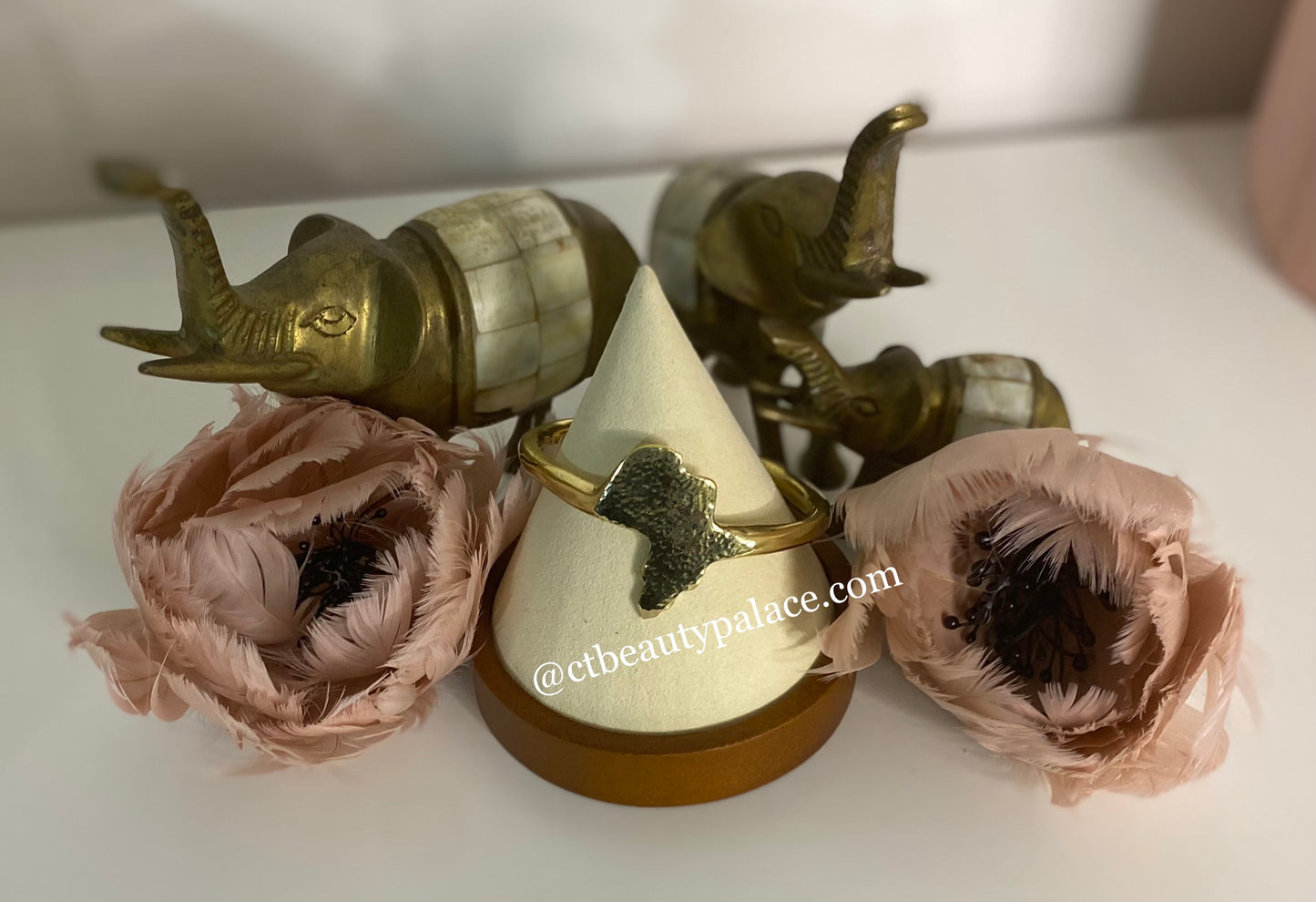 Handcrafted Adjustable Brass Bangle