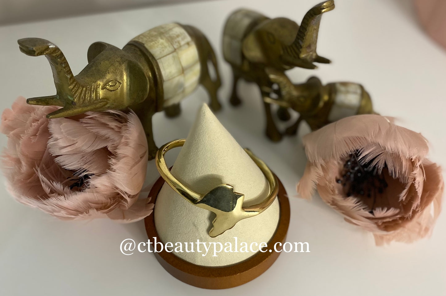 Handcrafted Adjustable Brass Bangle