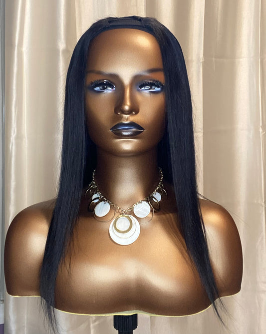 BRAZILIAN STRAIGHT U-PART WIG