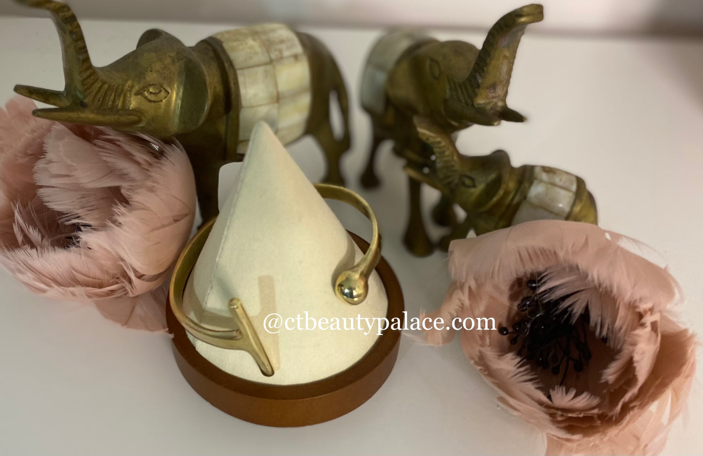 Handcrafted Adjustable Brass Bangle