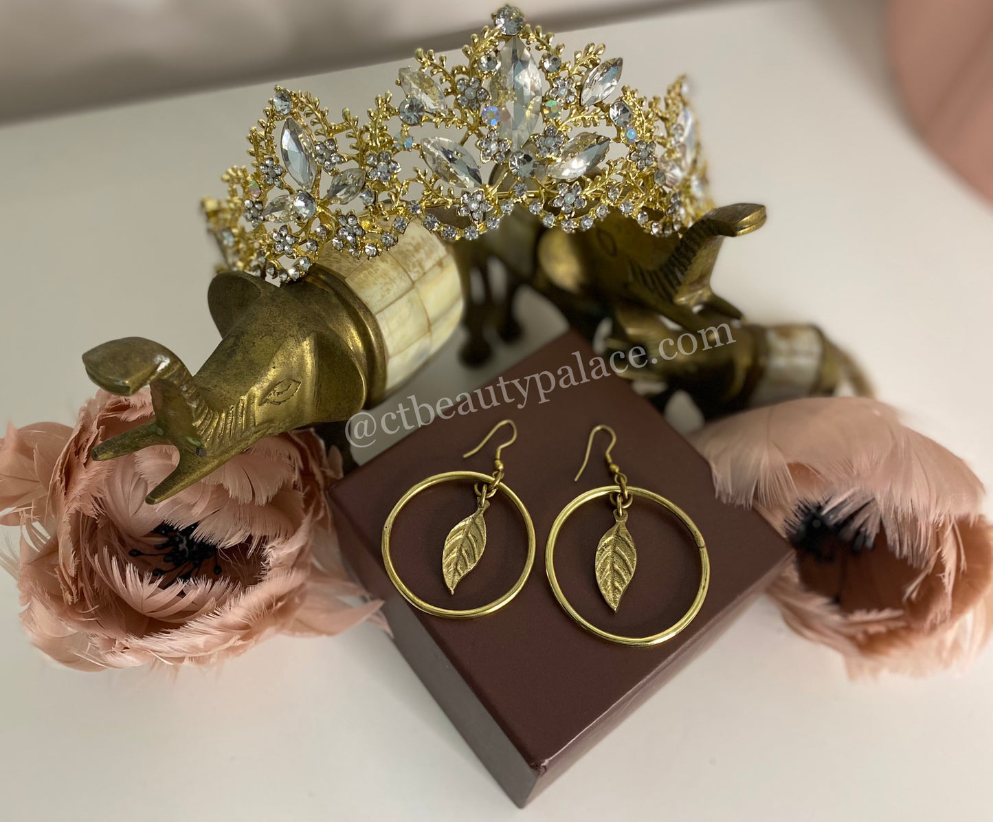 Handcrafted Brass Earrings