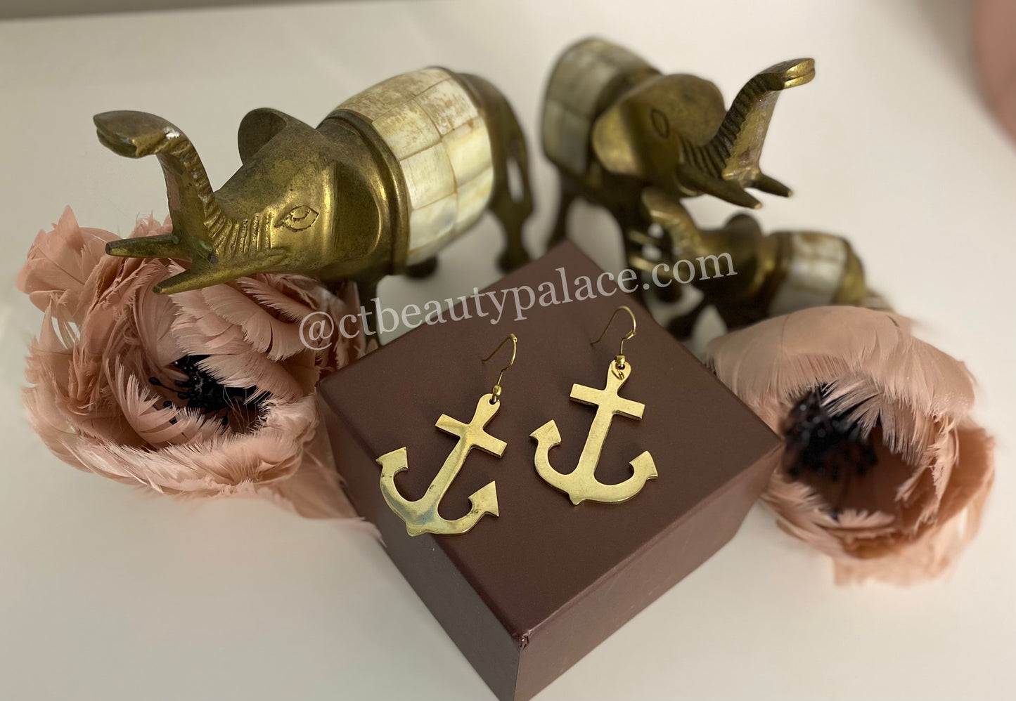 Handcrafted Brass Earrings