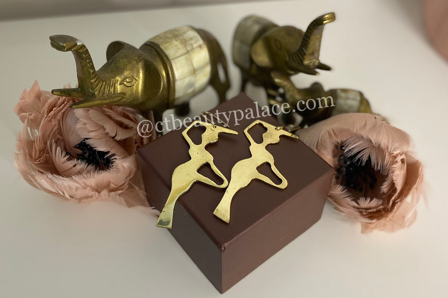 Handcrafted Brass Earrings