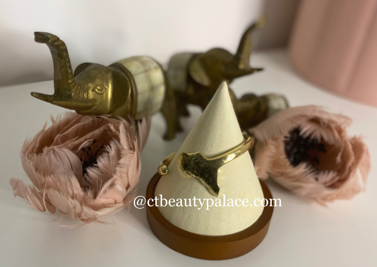 Handcrafted Adjustable Brass Bangle