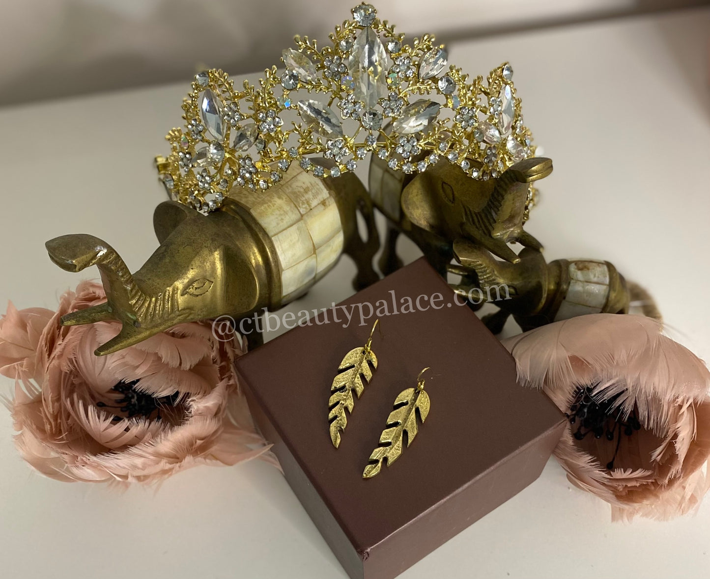 Handcrafted Brass Earrings
