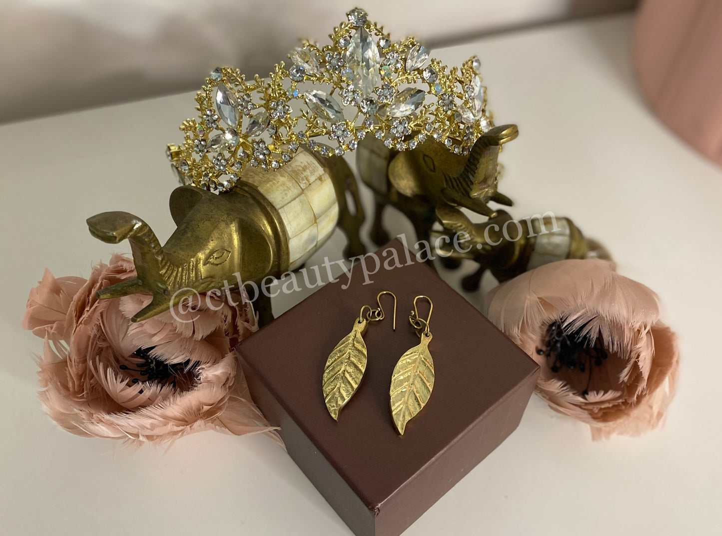 Handcrafted Brass Earrings