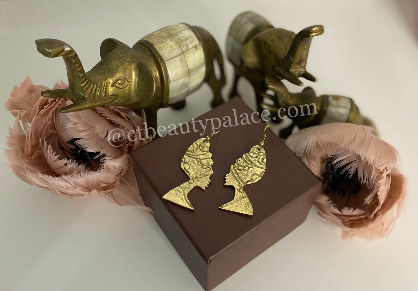 Handcrafted Brass Earrings