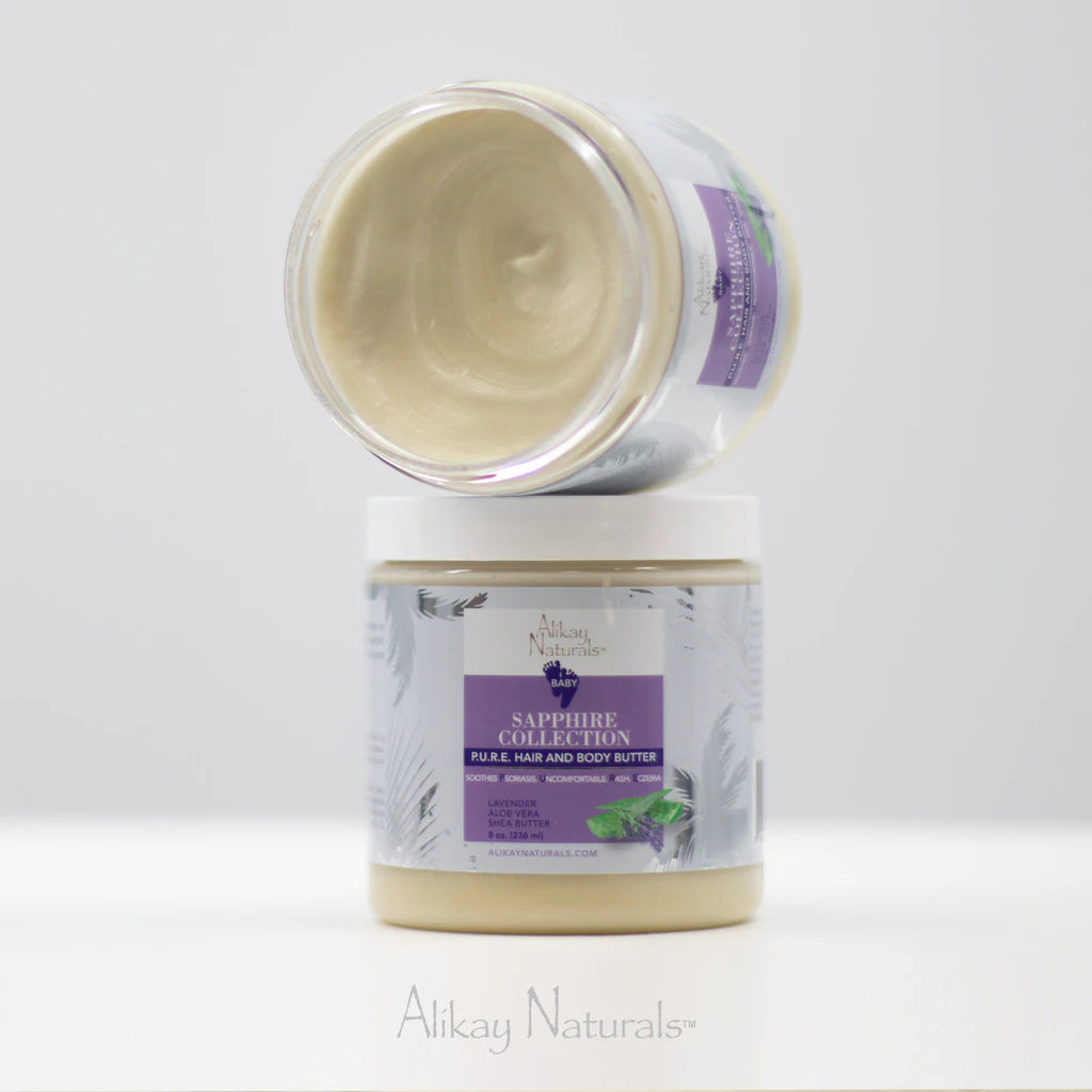 ALIKAY BABY SAPPHIRE P.U.R.E. HAIR AND BODY BUTTER