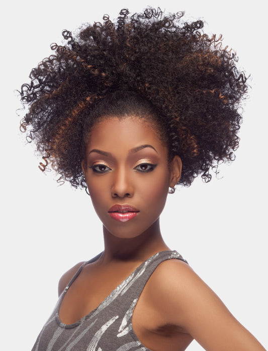 Samba Bohemian Curl Drawstring Ponytail