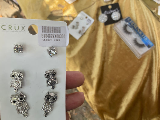 Owl earring assortment