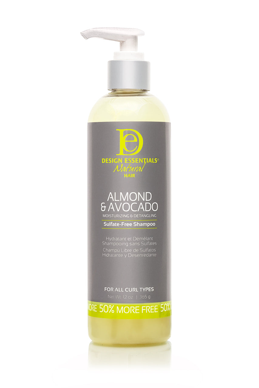 Almond & Avocado Moisturizing & Detangling Sulfate-Free Shampoo