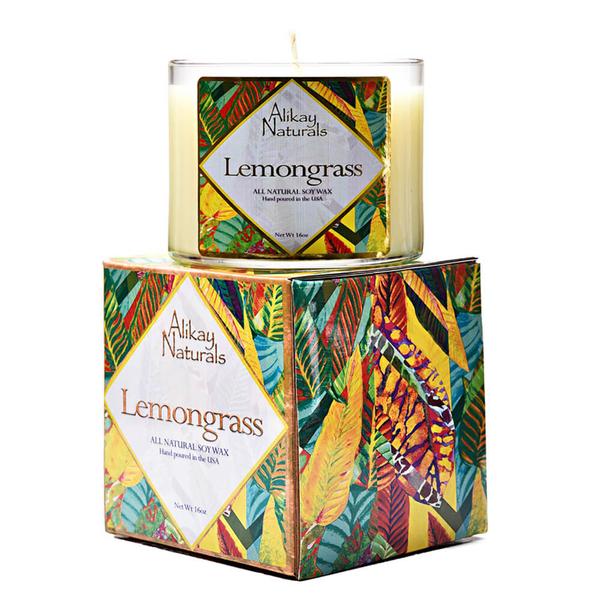 Alikay Lemongrass Luxury Soy Candles