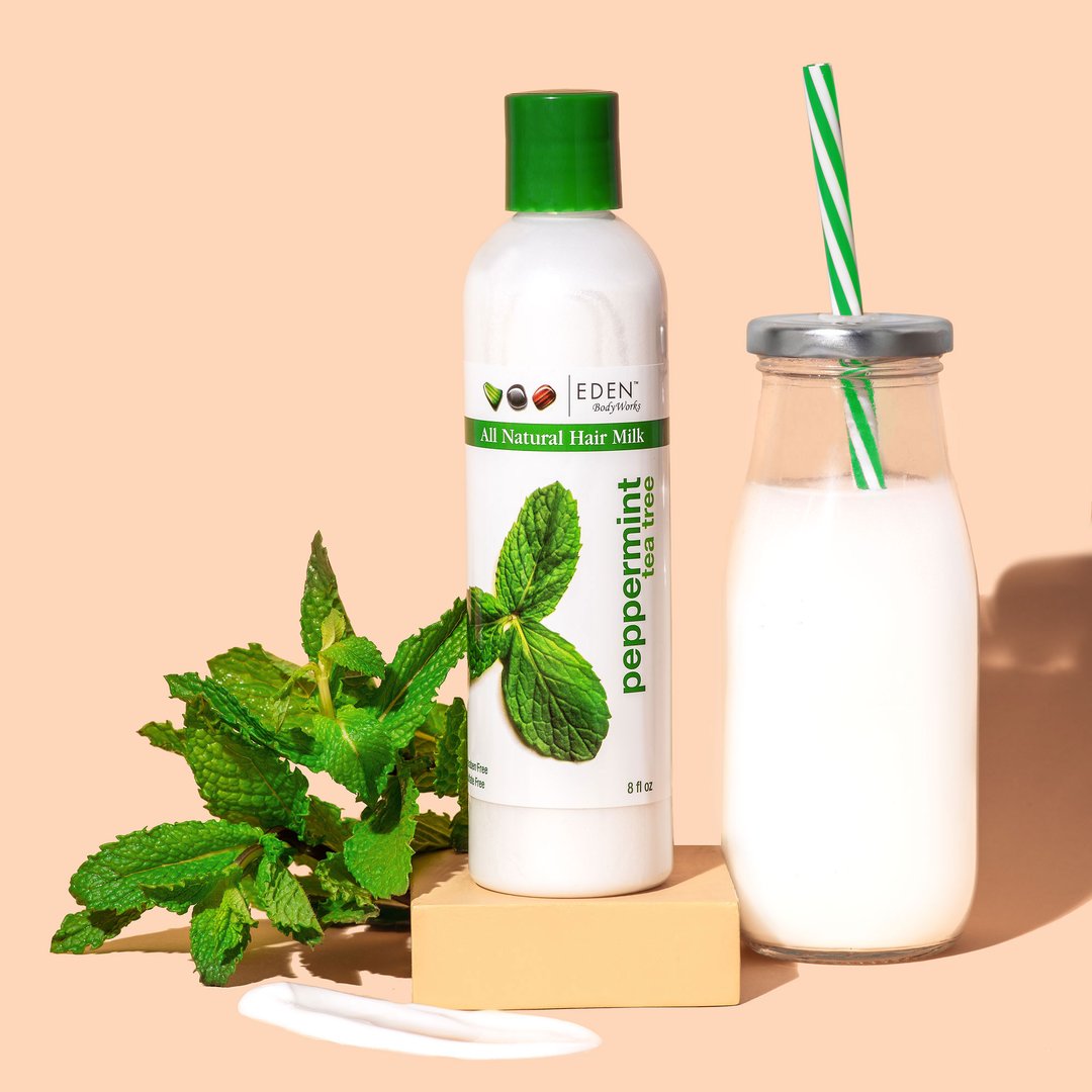 Peppermint Tea Tree Moisturizing Hair Milk