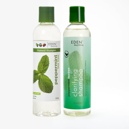 Eden Peppermint Tea Tree Clarifying Shampoo