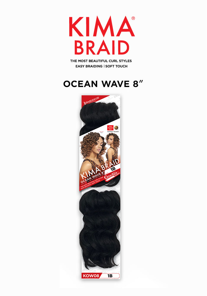 KIMA BRAID OCEAN WAVE 8″ KOW08 (2X VALUE PACK )