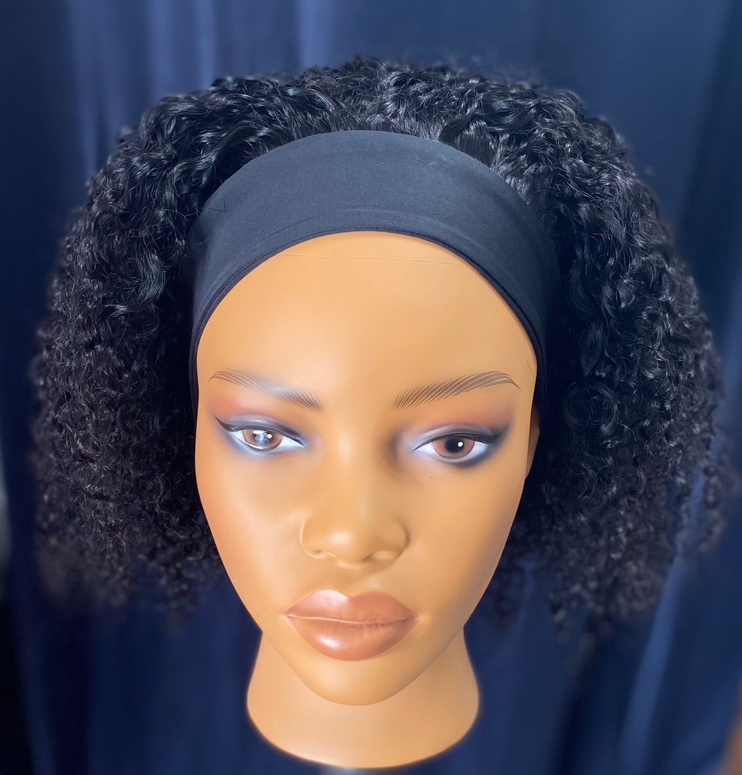 Bohemian Curl Headband Wig