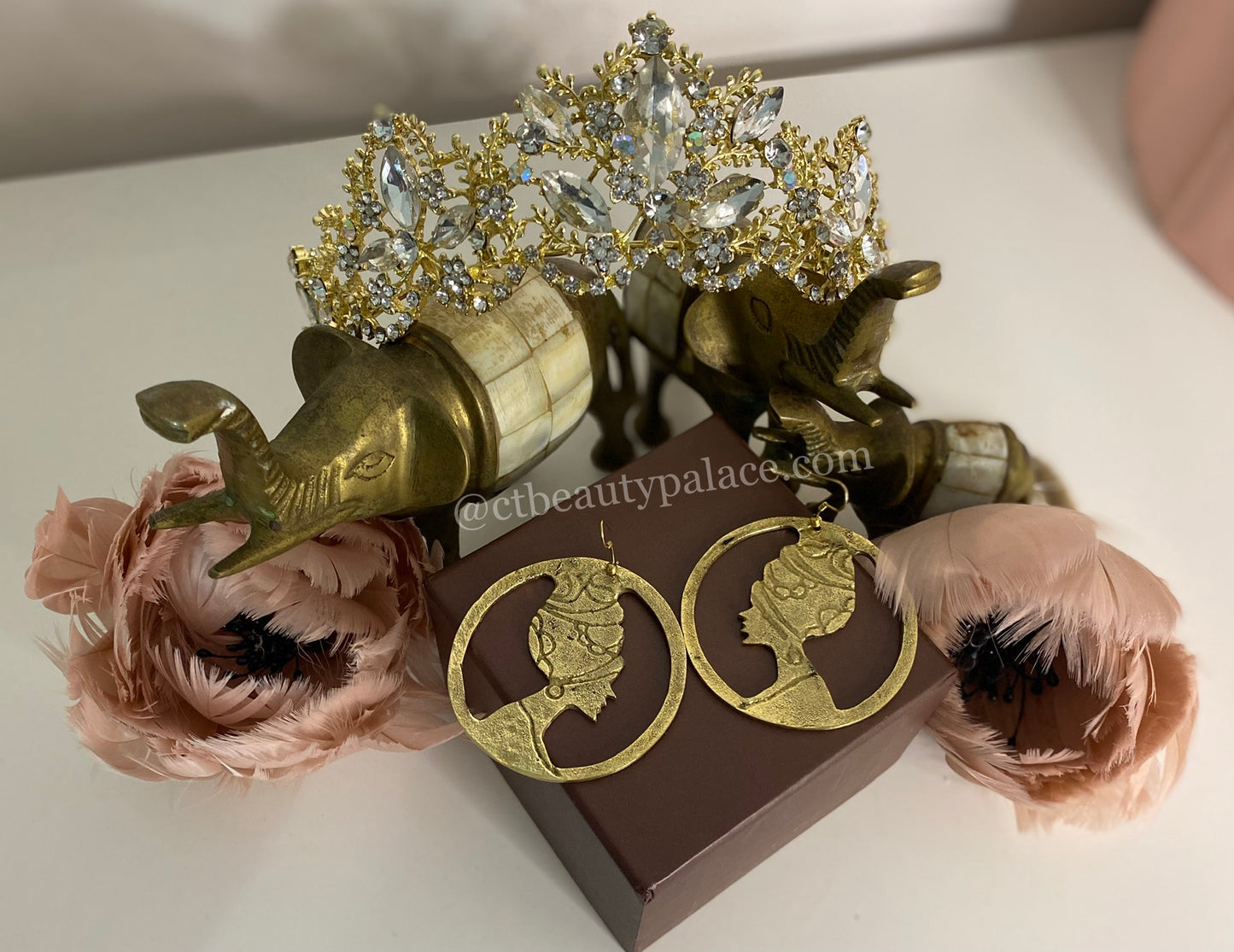 Handcrafted  Brass Earrings