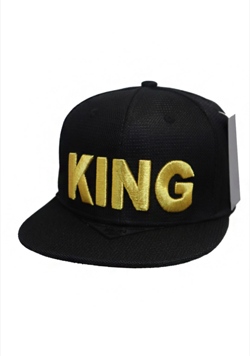King Men’s Cap Black/Gold