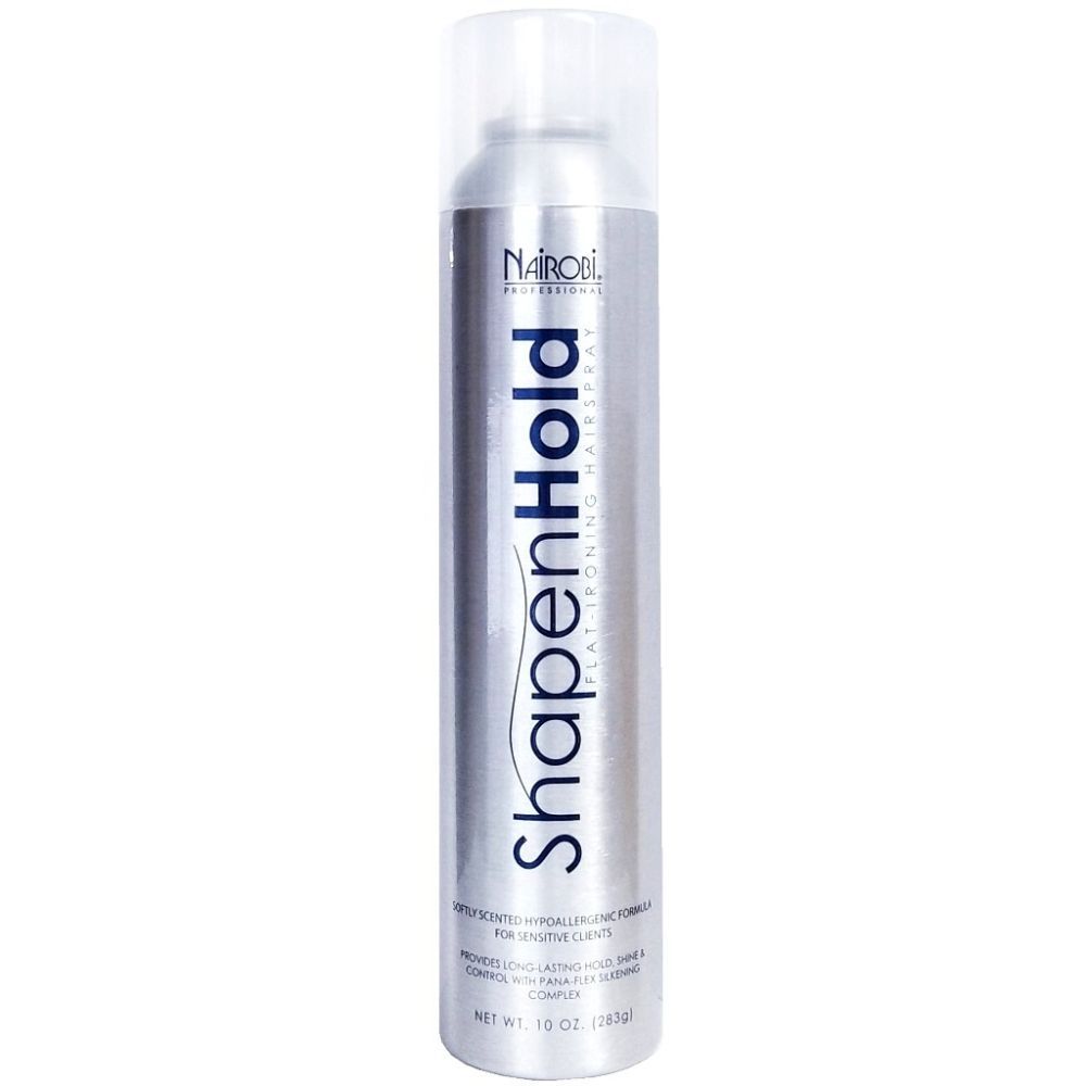 Nairobi Shape n Hold Flat Iron Hairspray 10 oz